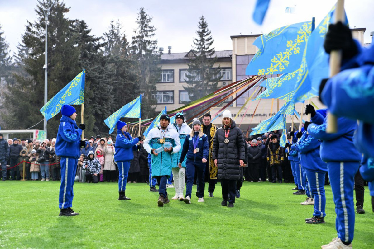 чествование спортсменов в СКО